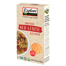 Risoni Lentejas Rojas (Red Lentil Risoni Organic 300grs Explore Cuisine)